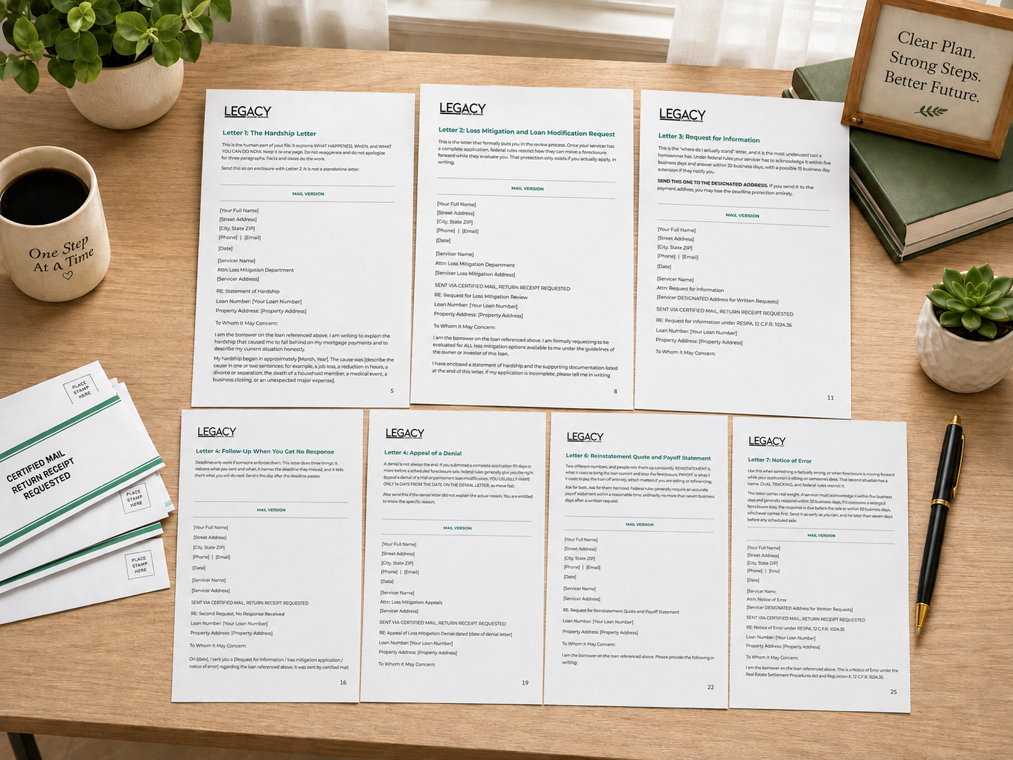 The Mortgage Relief Action Letter Pack - Image 2
