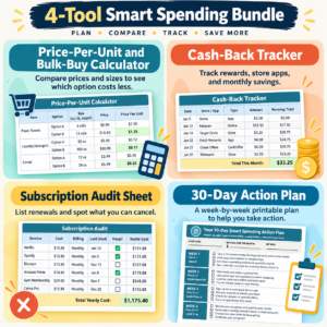 Smart Money Spending Toolkit