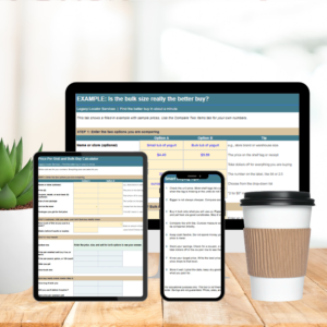 Price Per Unit Bulk Buy Calculator